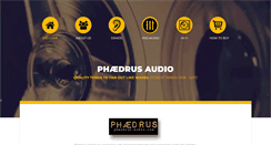 Desktop Screenshot of phaedrus-audio.com